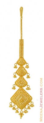 Indian Bridal Tikka (22 Karat) ( Gold Tikka )