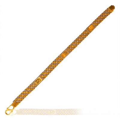 22K gold designer Mens Bracelet ( Men`s Bracelets )
