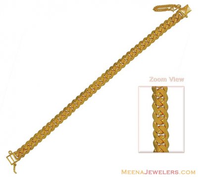 22K Gold Bracelet  ( Men`s Bracelets )
