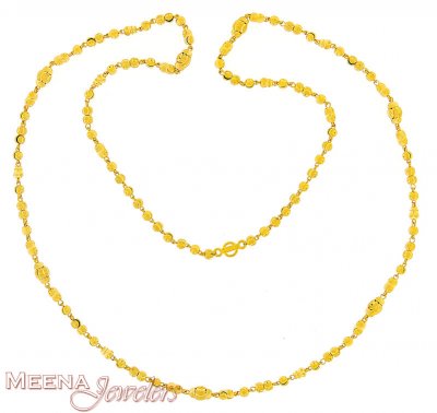 22Kt Gold Long Chain (27 inch) ( 22Kt Long Chains (Ladies) )