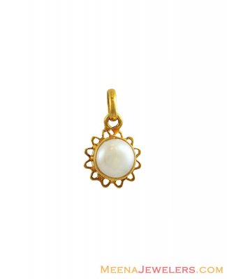 22Karat Gold Pearl Pendant ( Fancy Pendants )