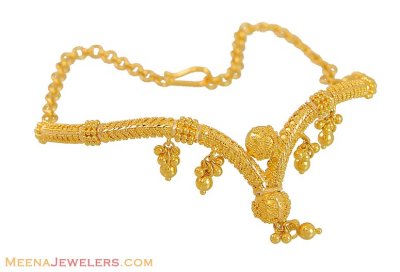 Gold Indian Armlet (22Kt) ( Gold Armlet (Baju Bandh) )