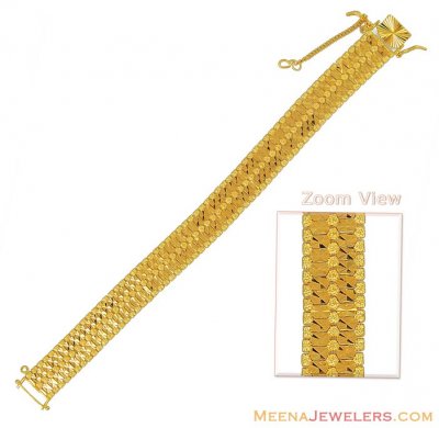 Gold bracelet ( 8 inches) ( Men`s Bracelets )