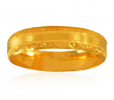 22kt band for ladies ( Ladies Signity Rings )