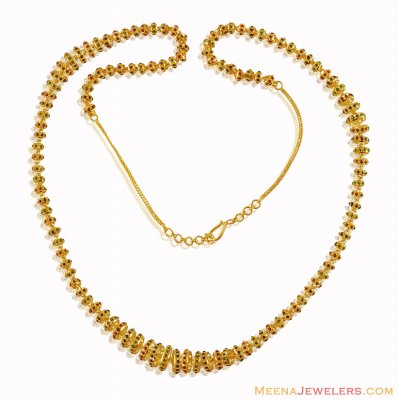 22K Gold Exclusive Long Chain ( 22Kt Gold Fancy Chains )