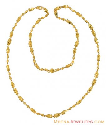 22Kt Gold Long Chain (24 inch) ( 22Kt Long Chains (Ladies) )