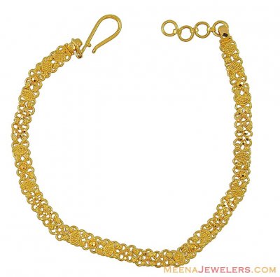 22k Yellow Gold Bracelet ( Ladies Bracelets )