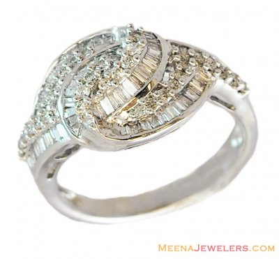 Exclusive White Gold Diamond Ring ( Diamond Rings )