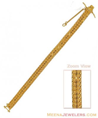22K Gold Bracelet  ( Men`s Bracelets )