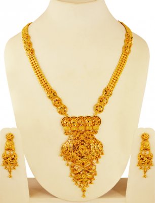 22kt Gold Patta Haar Set ( Bridal Necklace Sets )