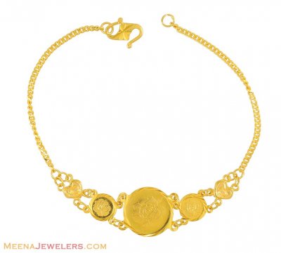 22Kt Gold Filigree Bracelet ( Ladies Bracelets )