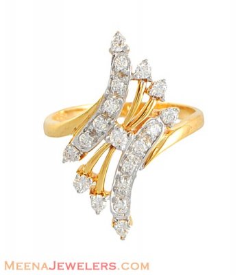 Fancy stone ring ( Ladies Signity Rings )
