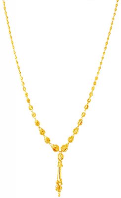 22KT Gold Balls Chains ( 22Kt Long Chains (Ladies) )