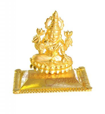 22K Gold Laxmi Murti ( Ganesh, Laxmi, Krishna and other Gods )
