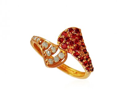 Beautiful 22K Gold Ladies Ring ( Ladies Signity Rings )