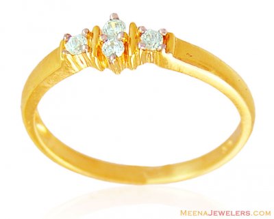 22K Gold Ladies Ring ( Ladies Signity Rings )