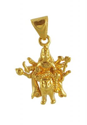 Maa Durga Pendant (22K) ( Ganesh, Laxmi and other God Pendants )