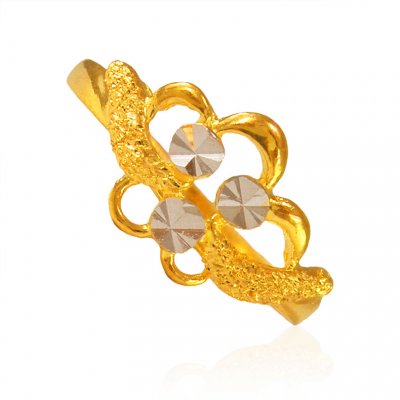 22Kt Gold Ladies Ring ( Ladies Gold Ring )