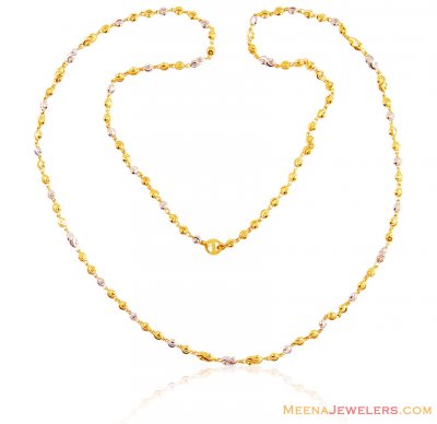 Ladies Gold Balls Chain 22 Karat ( 22Kt Gold Fancy Chains )