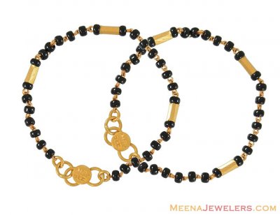 Baby bracelet with Holy Beads ( Black Bead Bracelets )