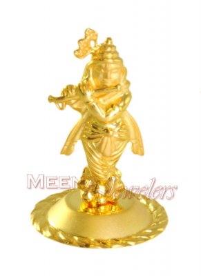 22K Gold Krishna Murti ( Ganesh, Laxmi, Krishna and other Gods )