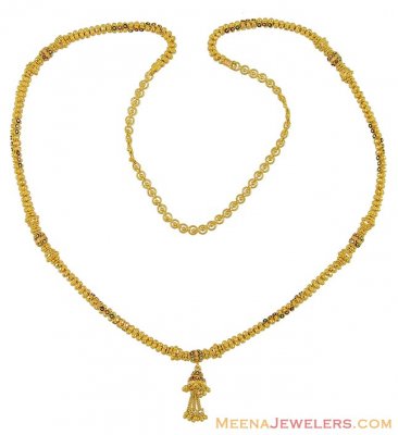 22Kt Gold Ladies Designer Chain ( 22Kt Long Chains (Ladies) )