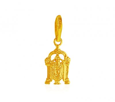 22kt Gold Balaji Pendant ( Ganesh, Laxmi and other God Pendants )