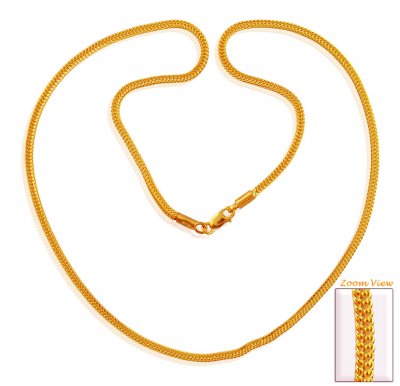 22K Gold Mens Chain(20 Inches)  ( Men`s Gold Chains )