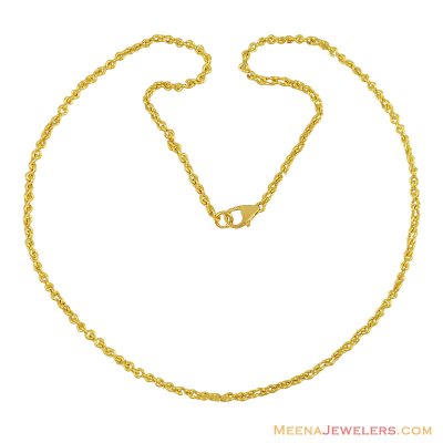18 Gold Mens Link Chain ( Men`s Gold Chains )