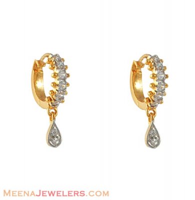 Clip on earring with hanging ( Clip On Earrings )