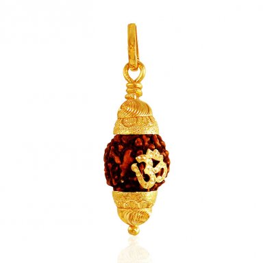22K Gold Rudralsh pendant ( Ganesh, Laxmi and other God Pendants )