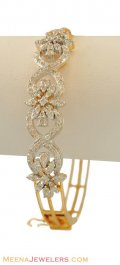 Exclusive Diamond Bangle (18Kt) ( Diamond Bracelets )