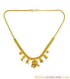 22K Light Filigree Necklace 