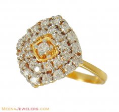 22k Ring With Star Signity