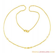 22k Indian Gold Chain