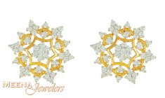 22K Gold Signity Earrings ( Signity Earrings )