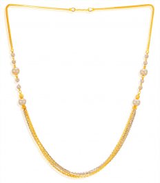 22KT Gold Layer Necklace Chain ( 22Kt Gold Fancy Chains )