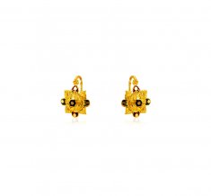 22 kt Gold Baby Earrings ( Hoop Earrings )