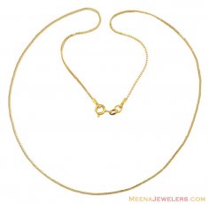 22K Gold Two Tone Chain 