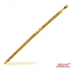 22K Gold Mens  Bracelet ( Men`s Bracelets )