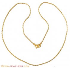 22K Two Tone Chain