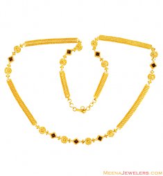 22k Designer Meenakari Chain(28 )