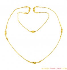 22k Gold Indian Fancy Chain