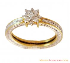 Designer Diamond Studded Band ( Diamond Rings )