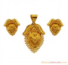 22k Yellow Gold Pendant Sets