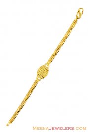 22K Yellow Gold Fancy Bracelet ( 22Kt Baby Bracelets )
