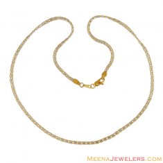 22k Exclusive Rhodium Chain