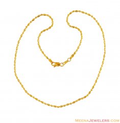 22K Gold Balls Chain