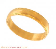 22Kt Gold Wedding Band ( Wedding Bands )
