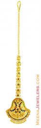 22Kt Fancy Meenakari Tikka ( Gold Tikka )